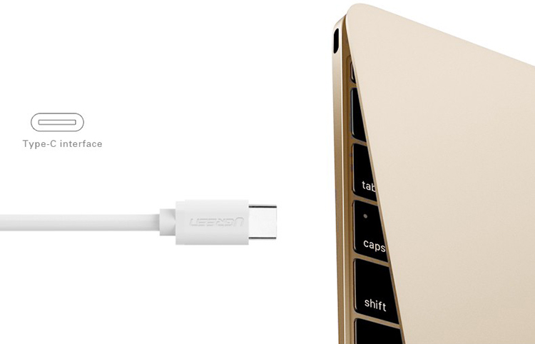 Bộ Chuyển Đổi Ugreen USB Type-C Sang MicroUSB 4 x USB 2.0 30288 - Hàng Chính Hãng