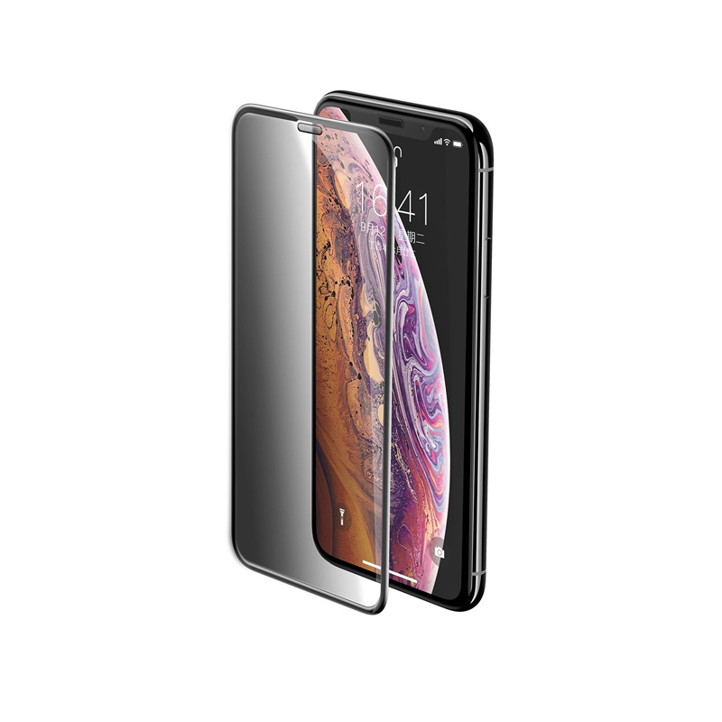 Dán cường lực iPhone 11 Pro Max/11 Pro/11 MOCOLL 2.5D chống nhìn trộm- hàng chính hãng