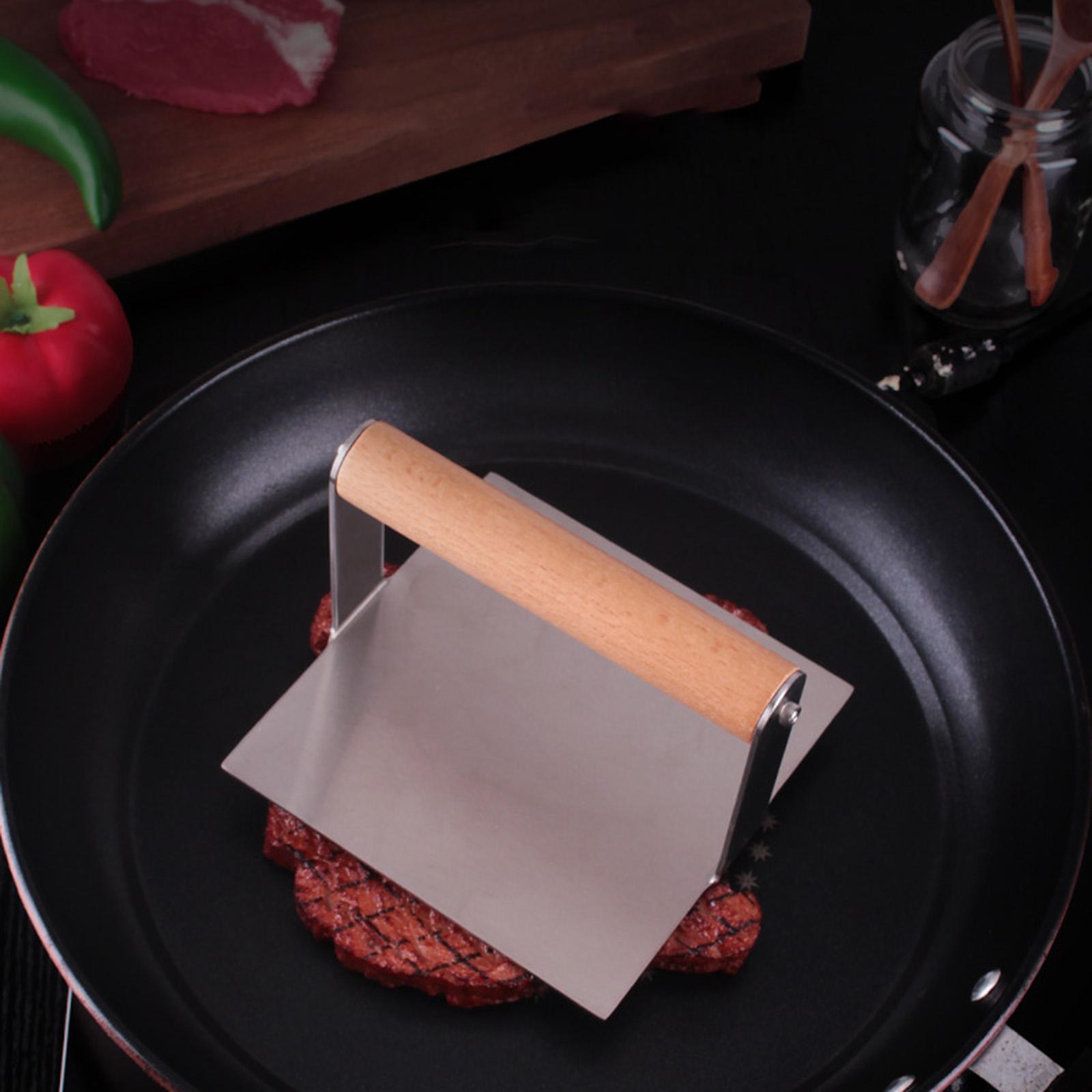 304 Stainless Steel Burger Press Meat Beef Burger Manual for Meat Home BBQ