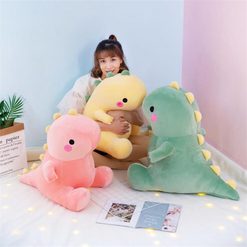 22-60Cm Siêu Mềm Khủng Long Đáng Yêu Sang Trọng Búp Bê Hoạt Hình Thú Nhồi Bông Dino Đồ Chơi Dành Cho Trẻ Em Bé Ôm Búp Bê gối Ngủ Trang Trí Nhà