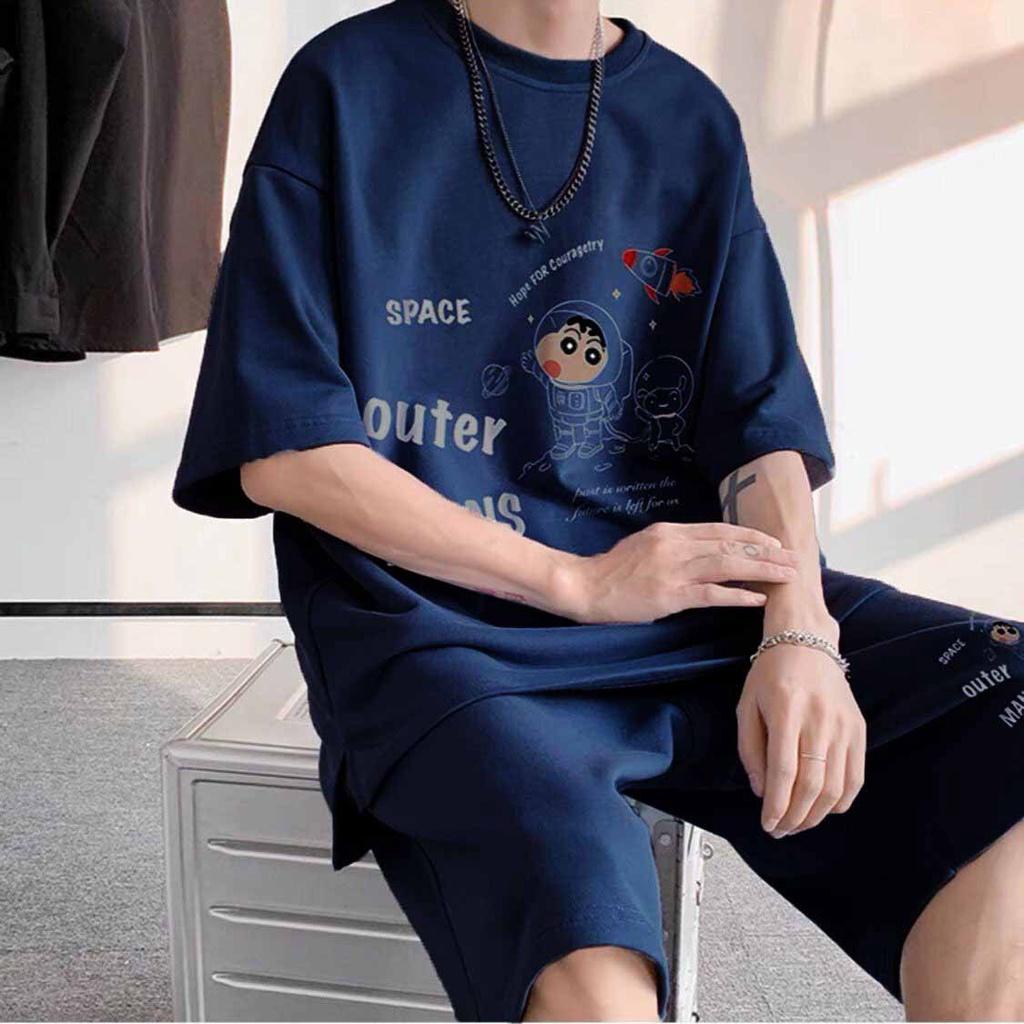 Đồ Bộ Thể Thao Nam Nữ SPACE - Set Quần Áo bốn mùa đẹp cao cấp mặc nhà đi chơi thoải mái 02