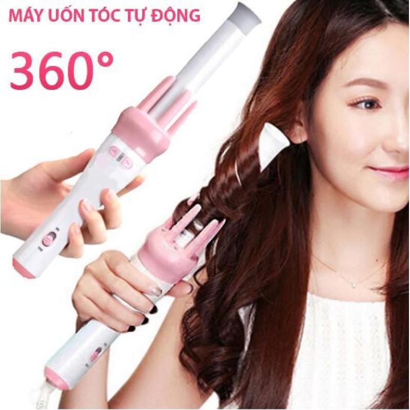 Máy uốn tóc tự động xoay 360 độ làm xoăn tóc vivid - BHGR68