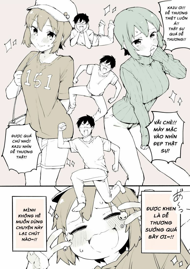 mình không thể ngừng crossdress được... chapter 2 4