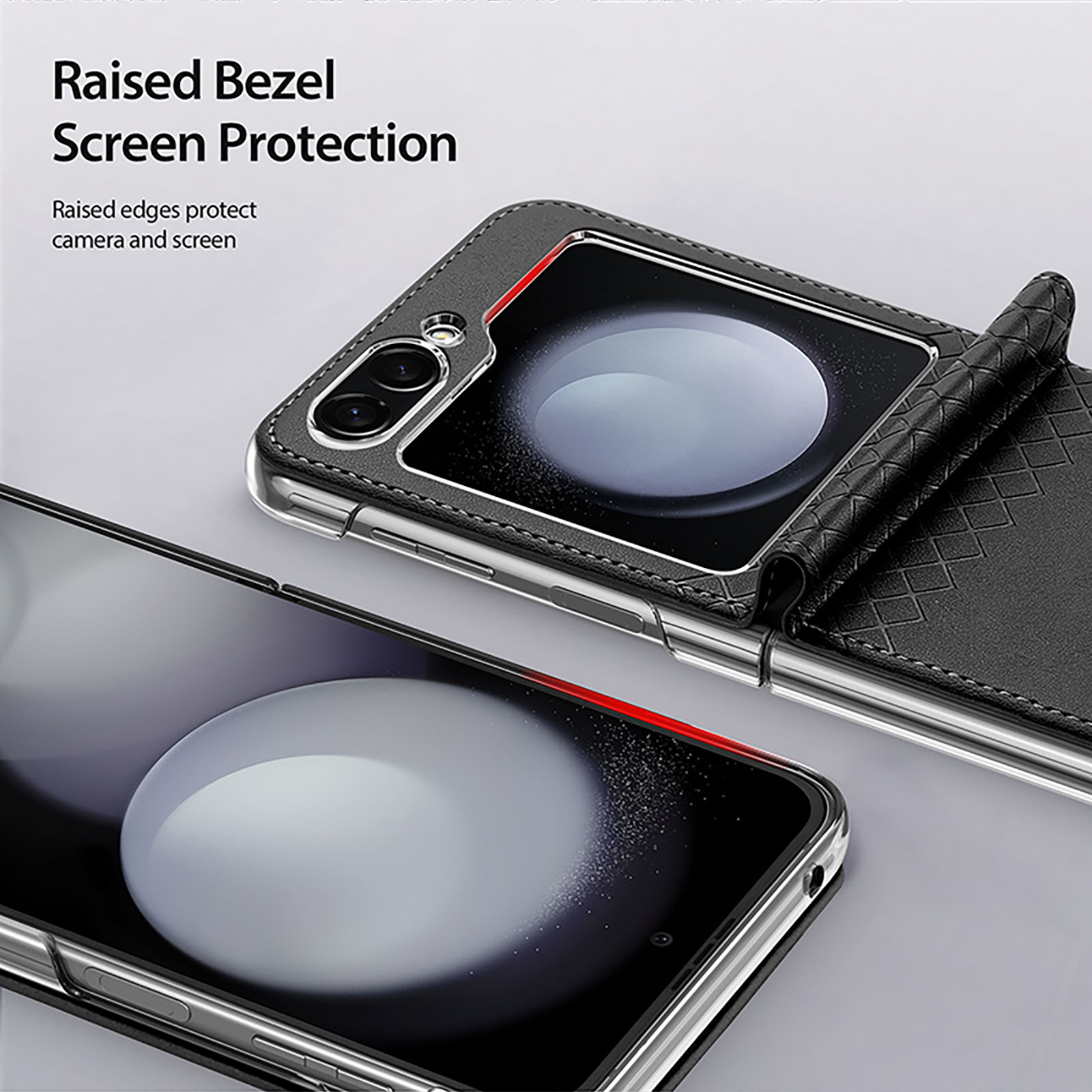 Bao Da Dành Cho Samsung Galaxy Z Flip5 Dux Dicis Bril Series_ Hàng Chính Hãng