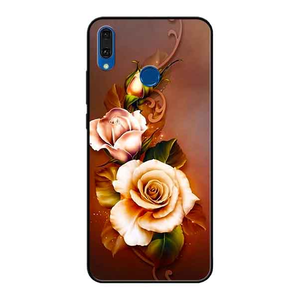 Ốp Lưng in cho Huawei Y9 2019 Mẫu Hoa Hồng 1 - Hàng Chính Hãng