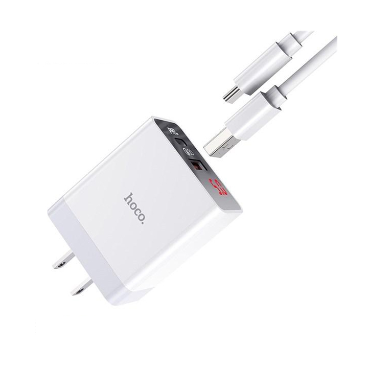 Cốc Sạc nhanh Hoco DC28 Pro 2 USB - Hàng nhập khẩu