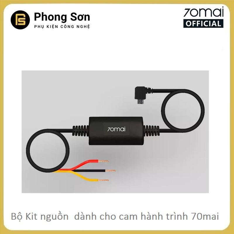 Dây nguồn Hardware Kit 70mai , đấu trực tiếp điện cho Camera hành trình 70mai Dash Cam A800 -Hàng Chính Hãng