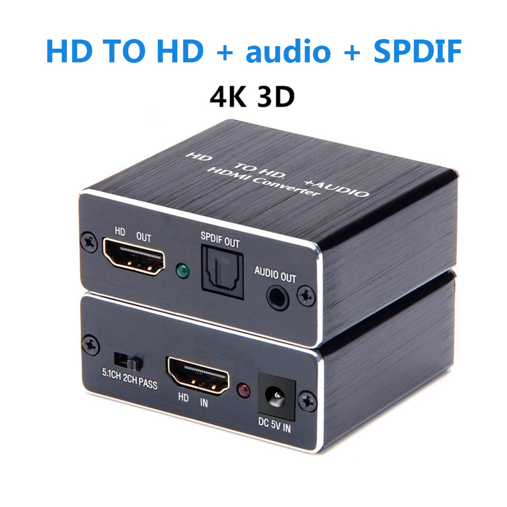 Bộ Chuyển Đổi Âm Thanh HD Sang HD + 3,5mm, SPDIF, COAXlAL, 2CH / 5.1CH Với USB