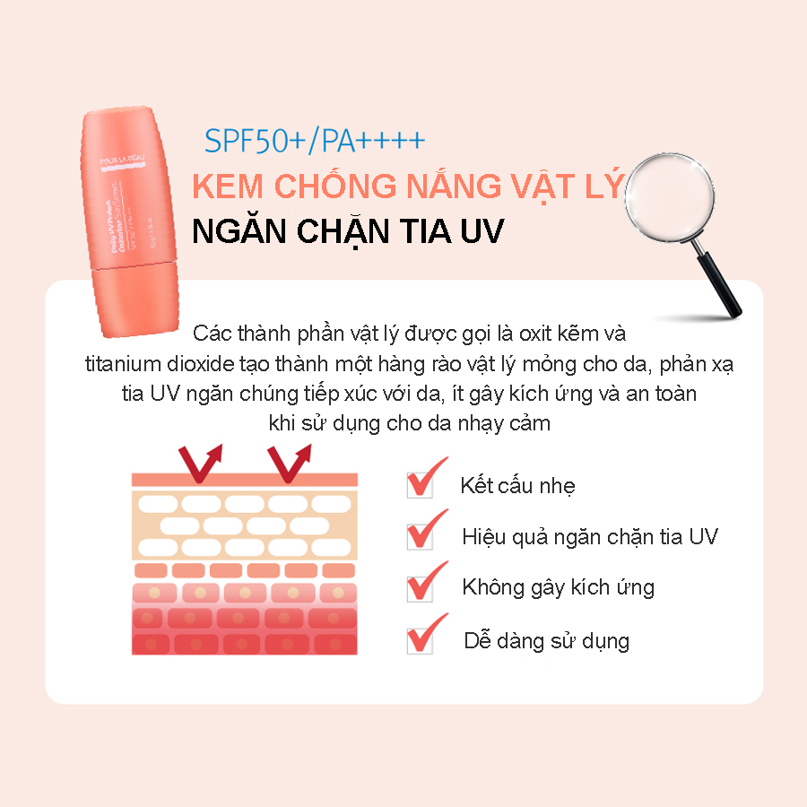 Kem chống nắng Pour La PeauDaily UV Calamine Sun Screen