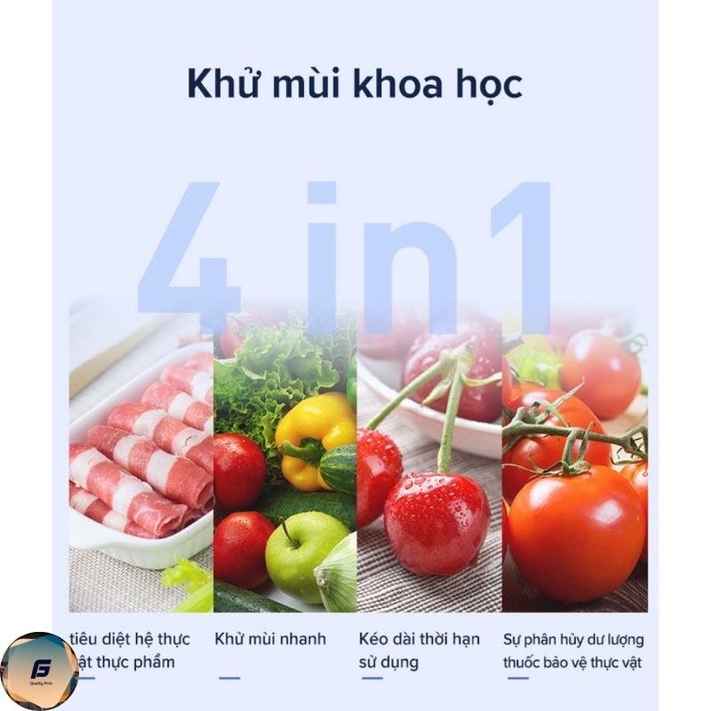 Máy Lọc Không Khí Khử Mùi Tủ Lạnh, tủ giày, tủ quáo. Khử Trùng Khử Khuẩn Giữ Tươi Thực Phẩm Ozone, 2 Chế Độ Thông Minh.