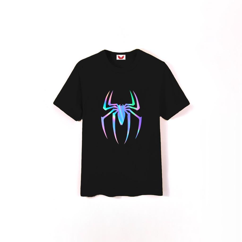 Áo Thun Phản Quang Con Nhện form rộng unisex tay lỡ chất Cotton cao cấp cho nam và nữ - Beshine Clothing