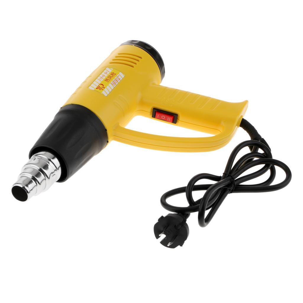 LCD 220V Industrial Handheld Hot Air Gun Heat Shrink Tube For Car Foil