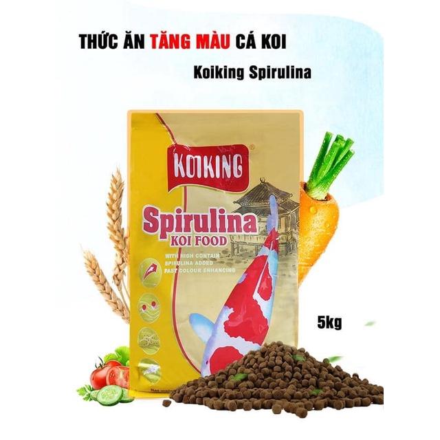 THỨC ĂN CÁ KOI KOIKING SPIRULINA TĂNG MÀU