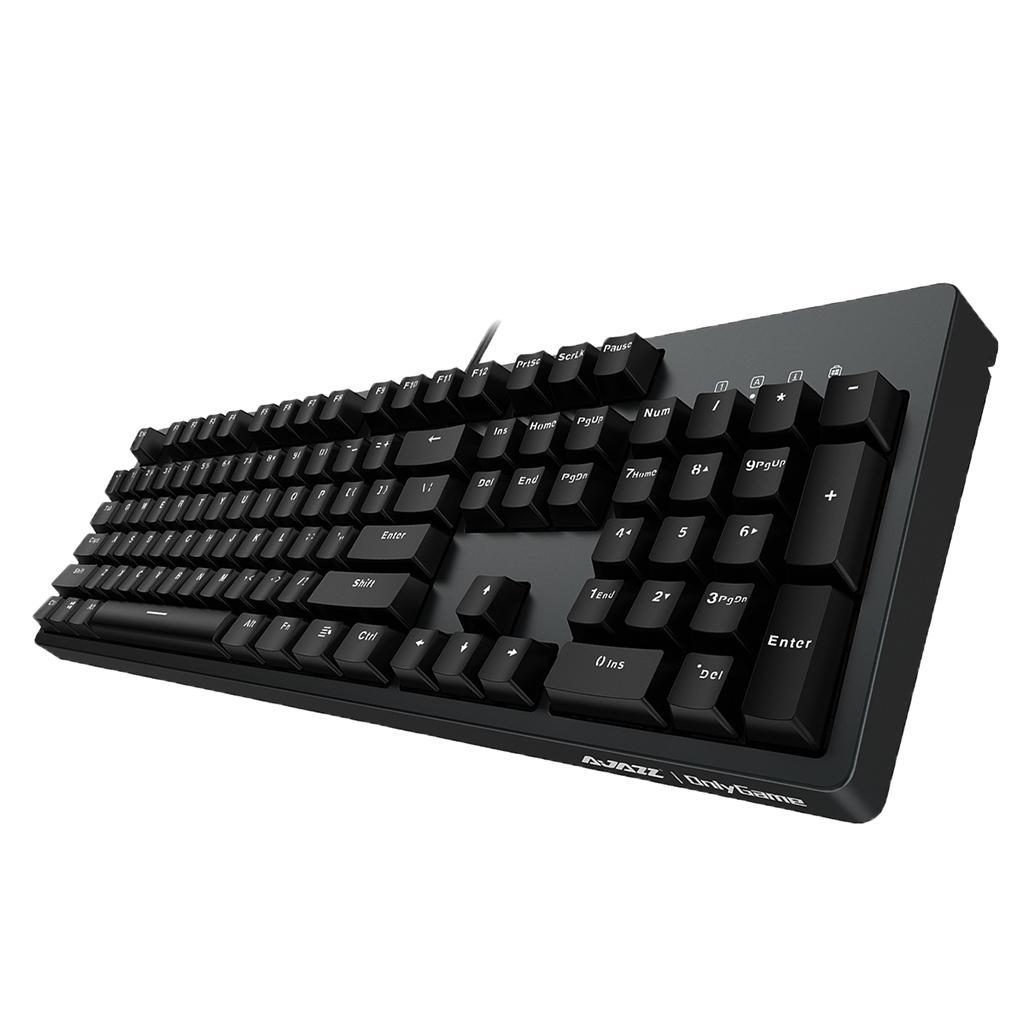 Cherry Black Switches 104 Keys USB Mechanical Gaming Keyboard for PC