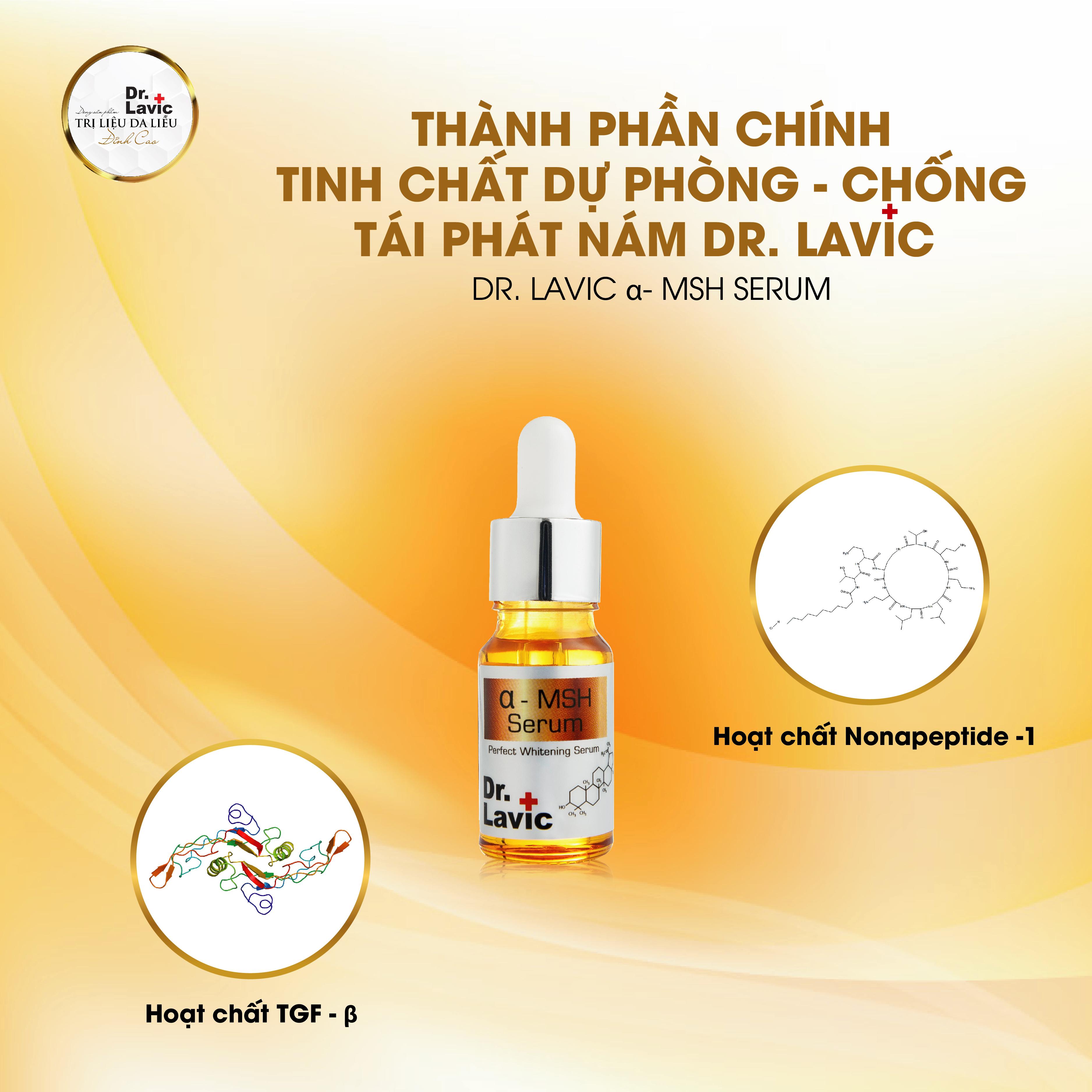 Tinh chất dự phòng - chống tái phát nám DR.LAVIC - Dr.Lavic α - MSH Serum