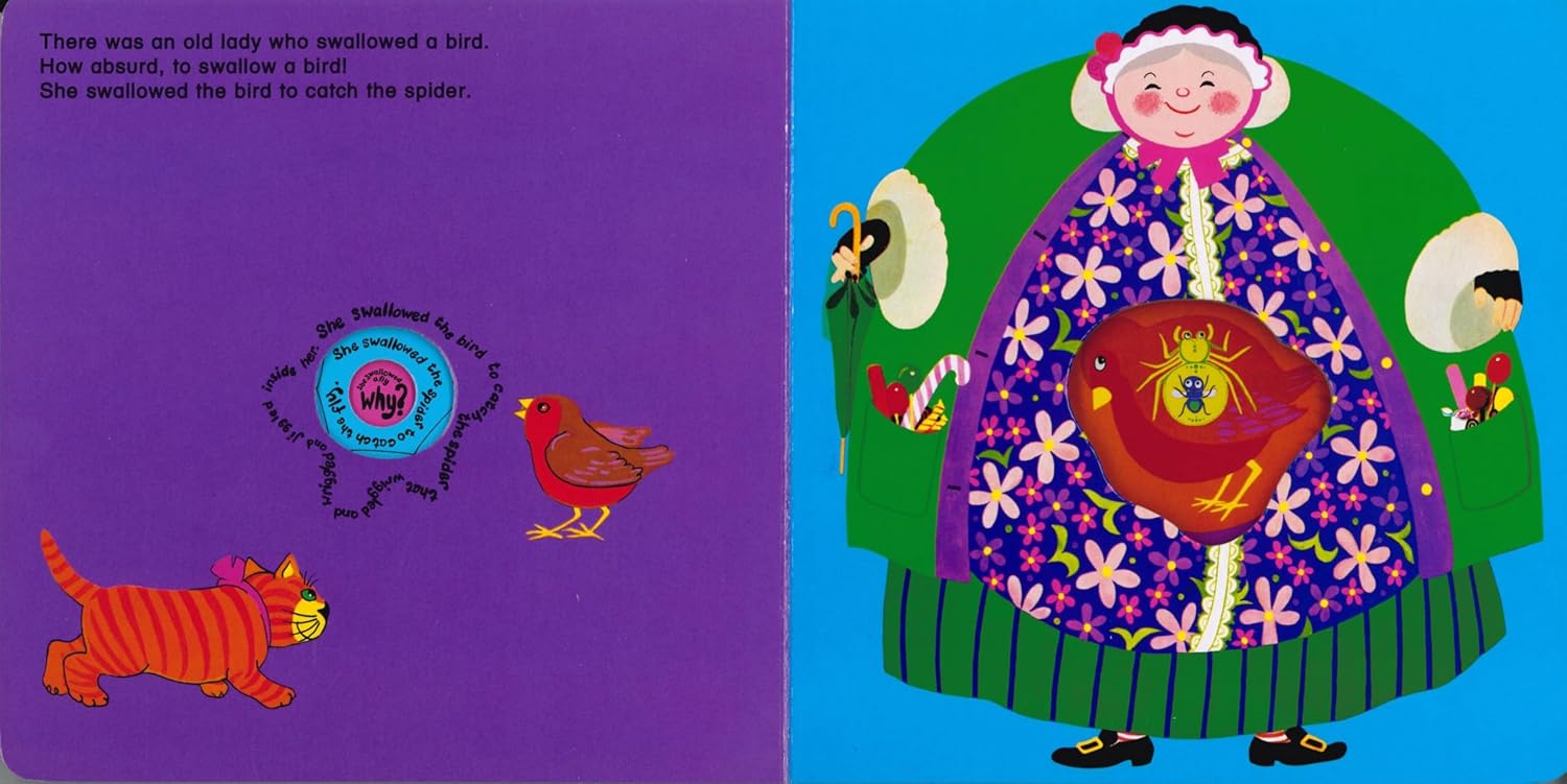 Sách tiếng Anh - There Was an Old Lady Who Swallowed a Fly