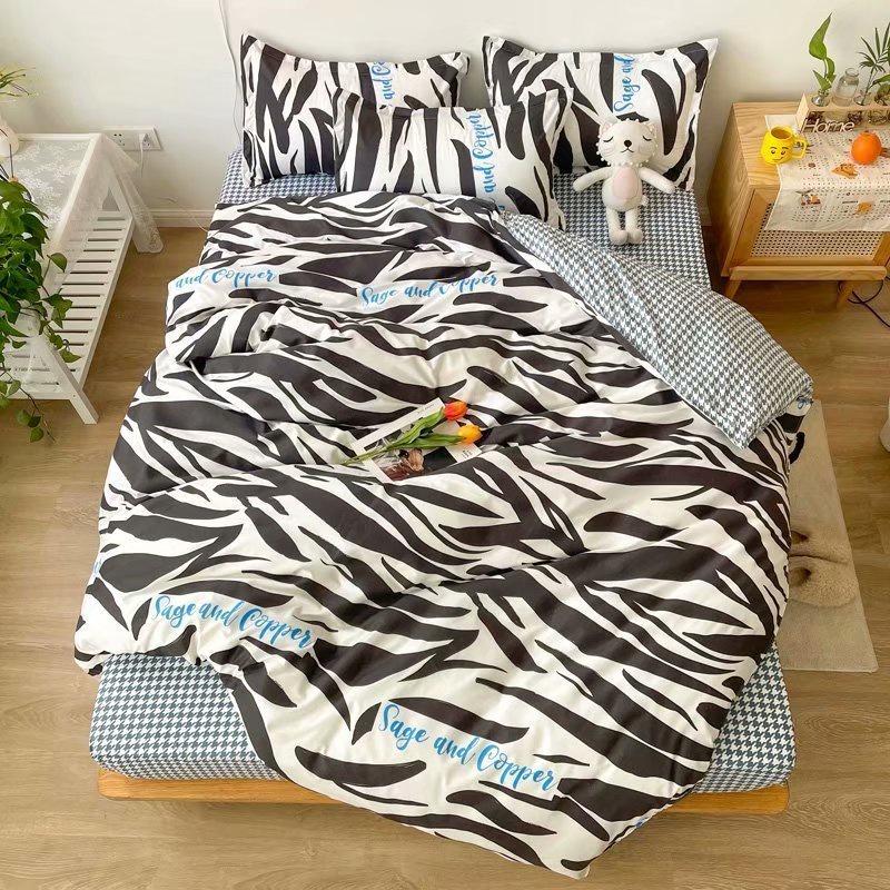 Bộ chăn ga gối cho bé trai chất liệu cotton poly mềm mịn không phai màu nhiều kích thước