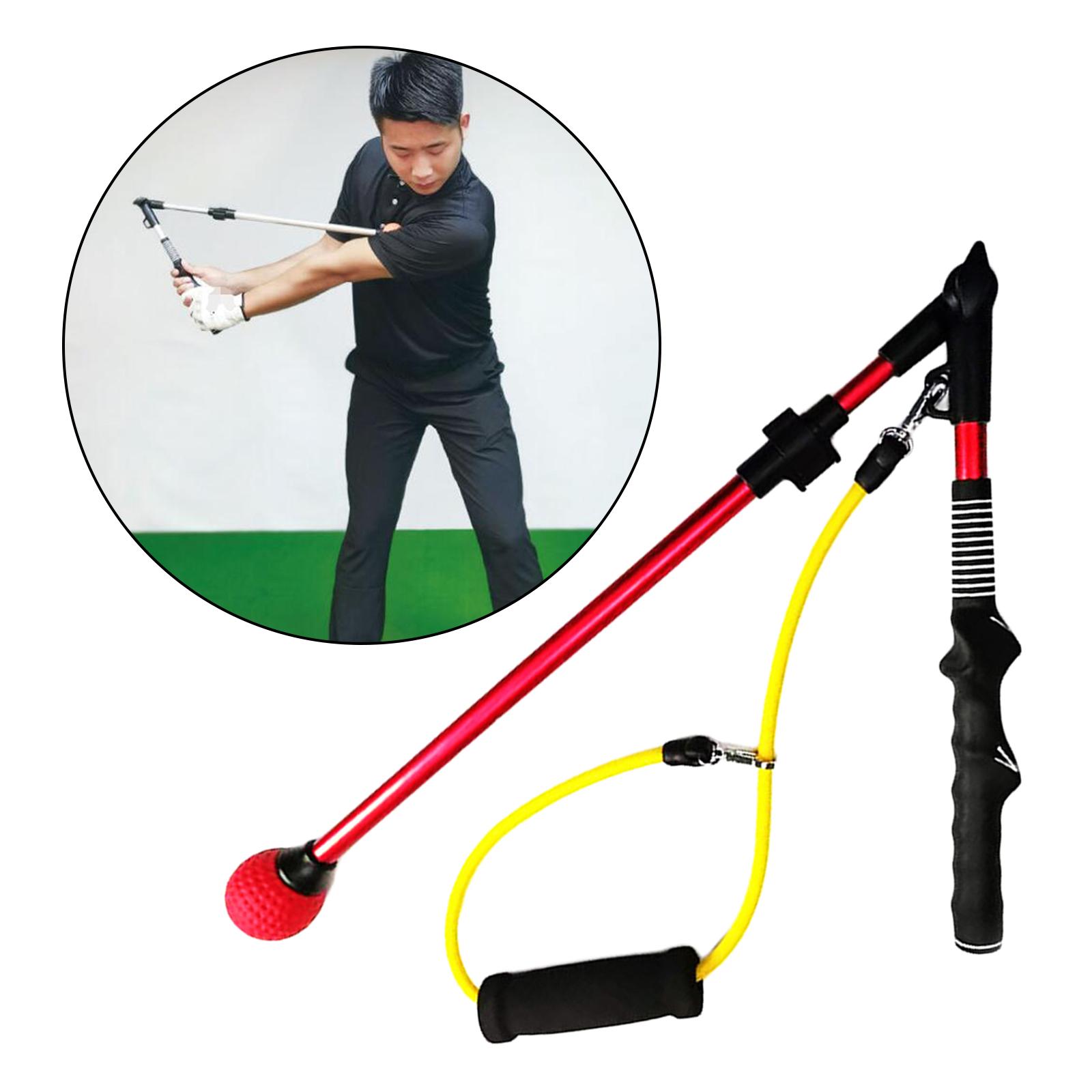 Golf Swing Trainer Golf Alignment Warm-Up Stick Training Aid Practice