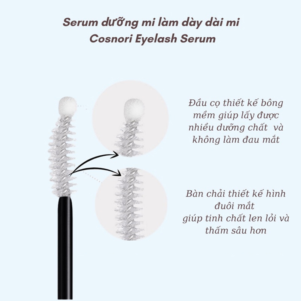 Serum dưỡng dài và dày mi Cosnori Long Active Eyelash 9g