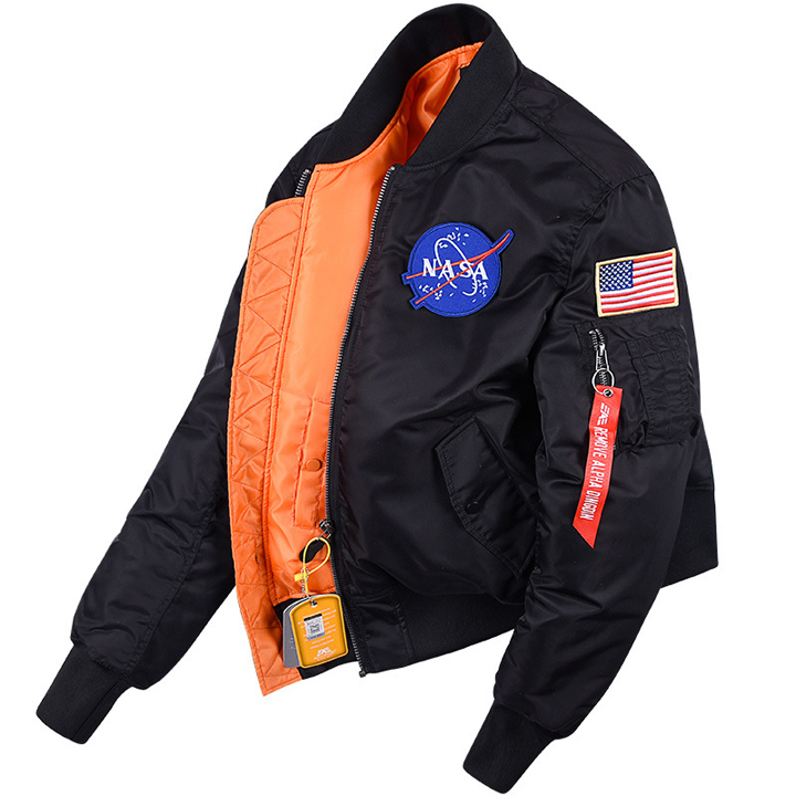 Áo khoác Pilot Nasa cao cấp lót bông, áo khoác lính ARM-1270B