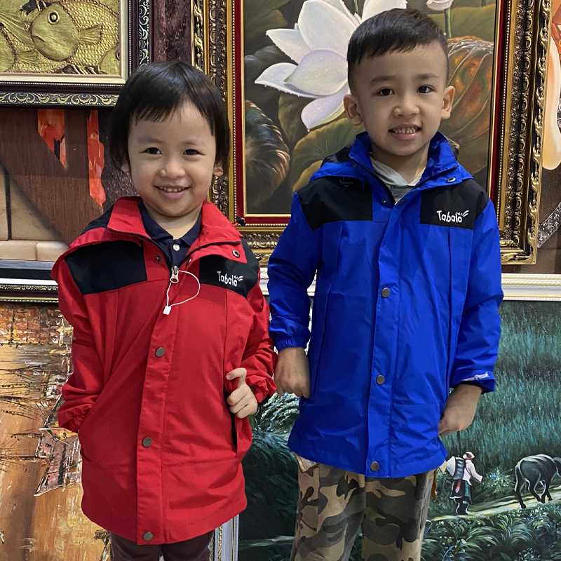 Áo Gió 2 Lớp Trẻ Em Cao Cấp - Tabalo Kids Jacket