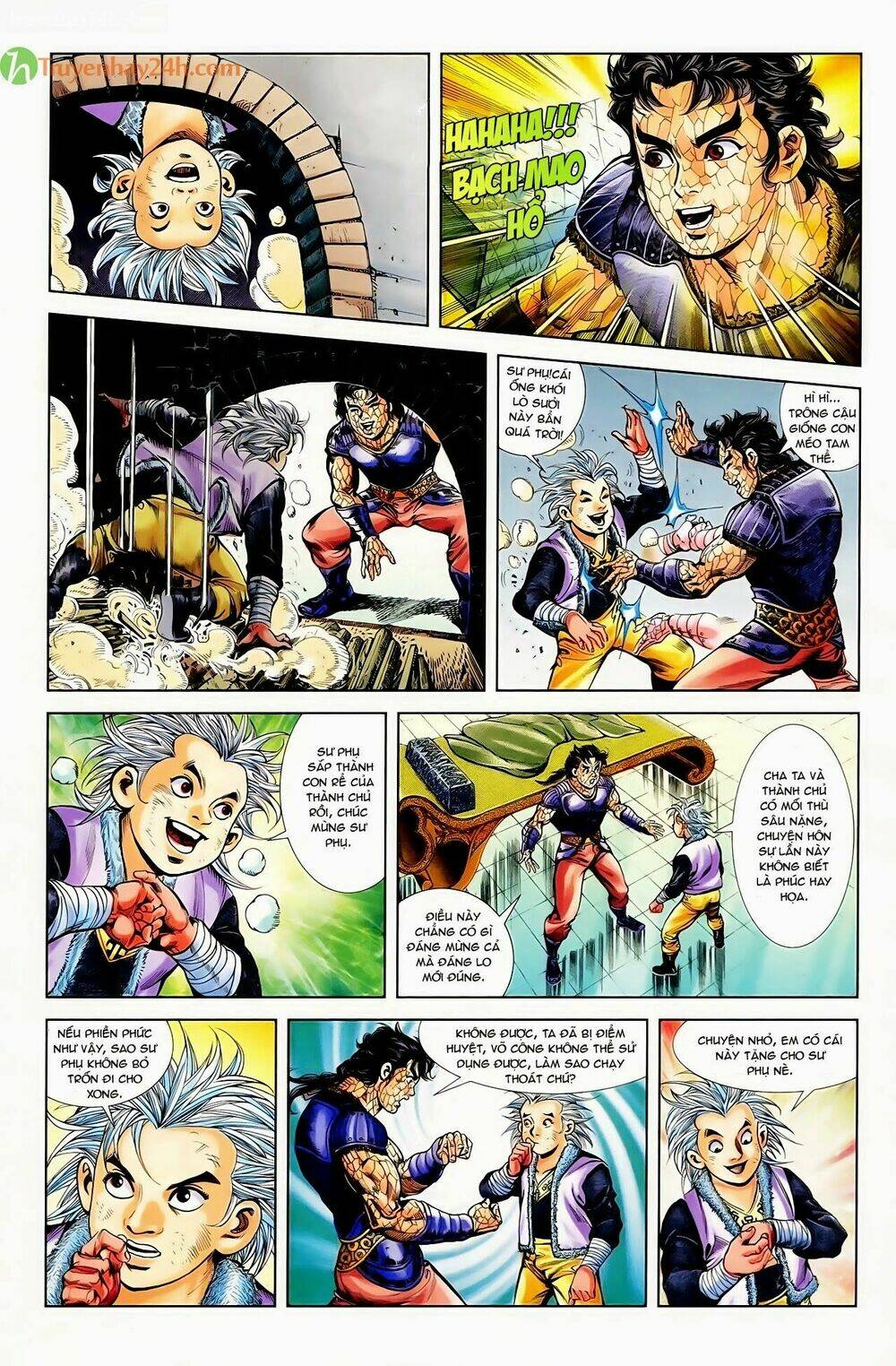 thiên tử truyền kỳ 1 - cơ phát khai chu bản chapter 53 14