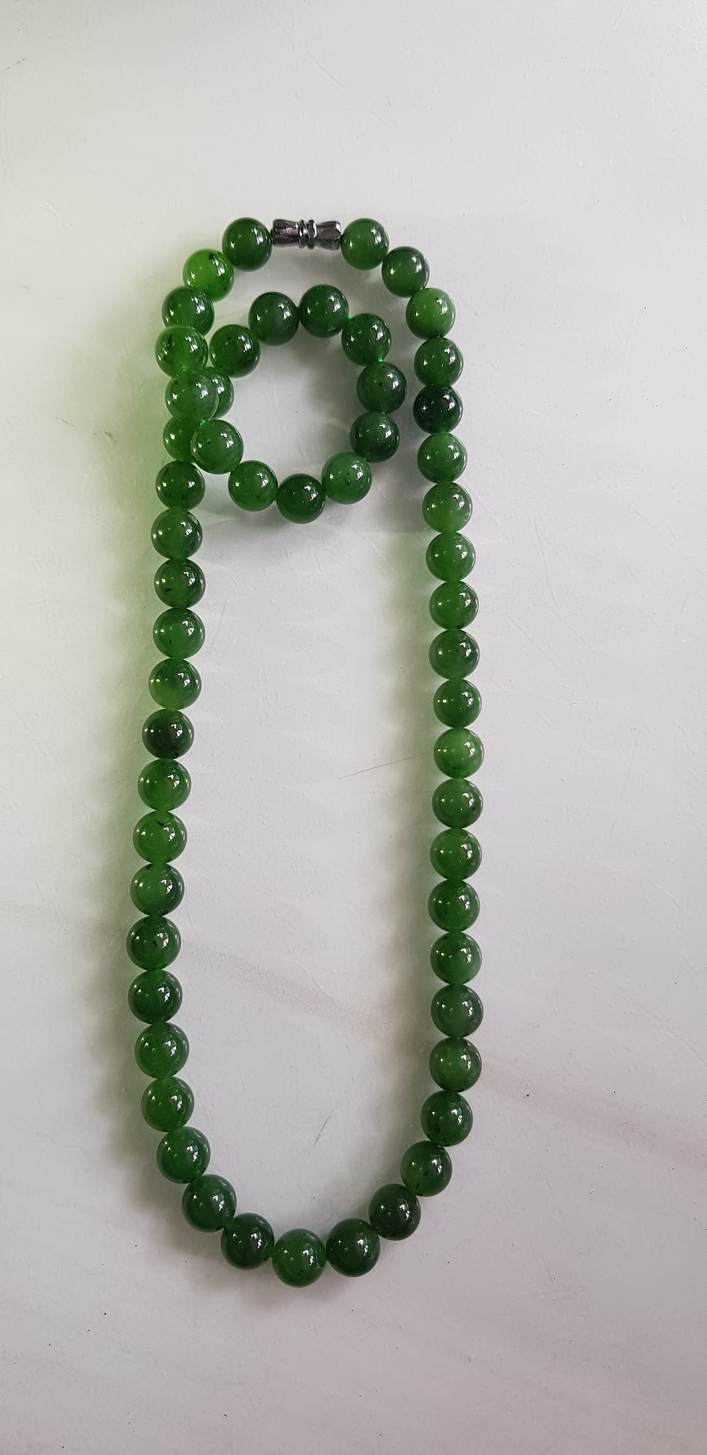 Vòng chuỗi đeo cổ Nữ mới đẹp Đá ngọc jade hay ngọc phật xanh tự nhiên  Size 8mm màu xanh ngọc bích bóng sang đẹp hợp mệnh thủy mộc hỏa Quà tặng ý nghĩa cho Mẹ, mình và người thân ý nghĩa ạ