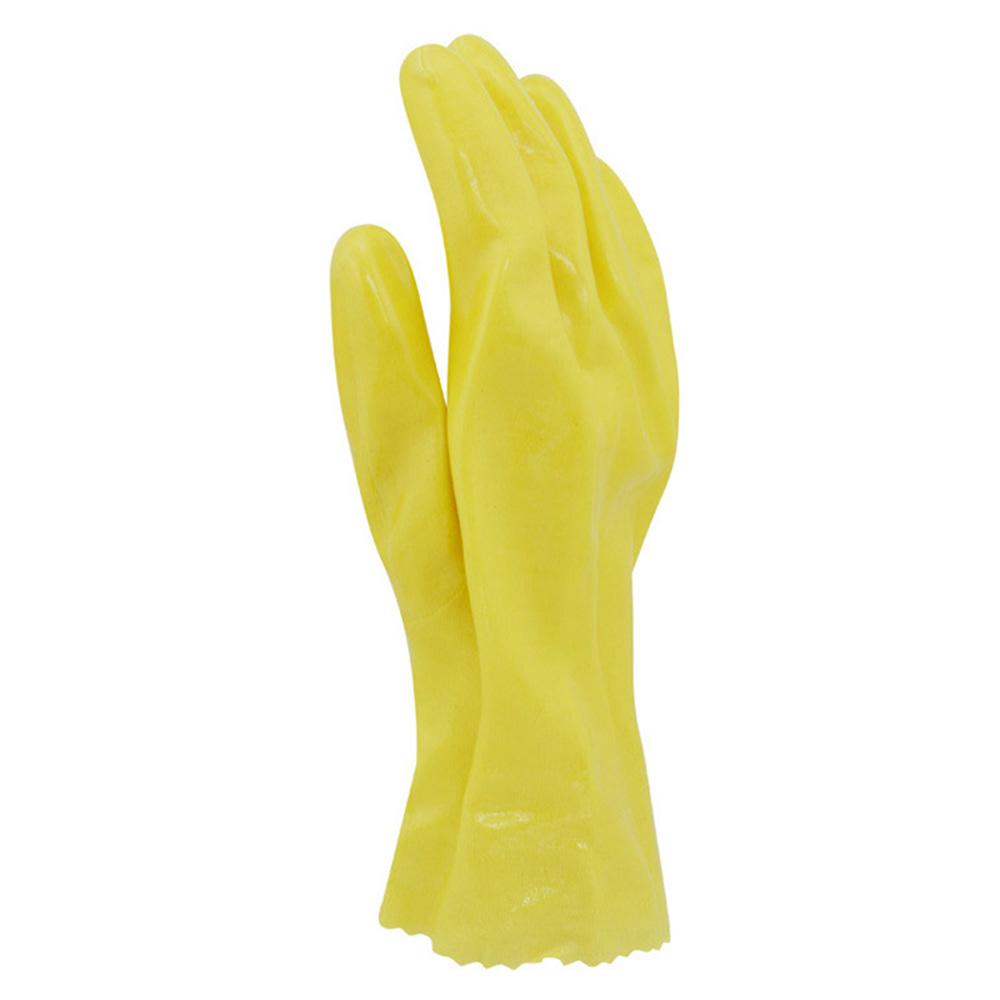 Free Size PVC Protective Gloves for Men Women Safety Hand Work Gloves Working Gloves Safety Gloves Work Gloves Industrial Gloves Wearing Resistance and Waterproof