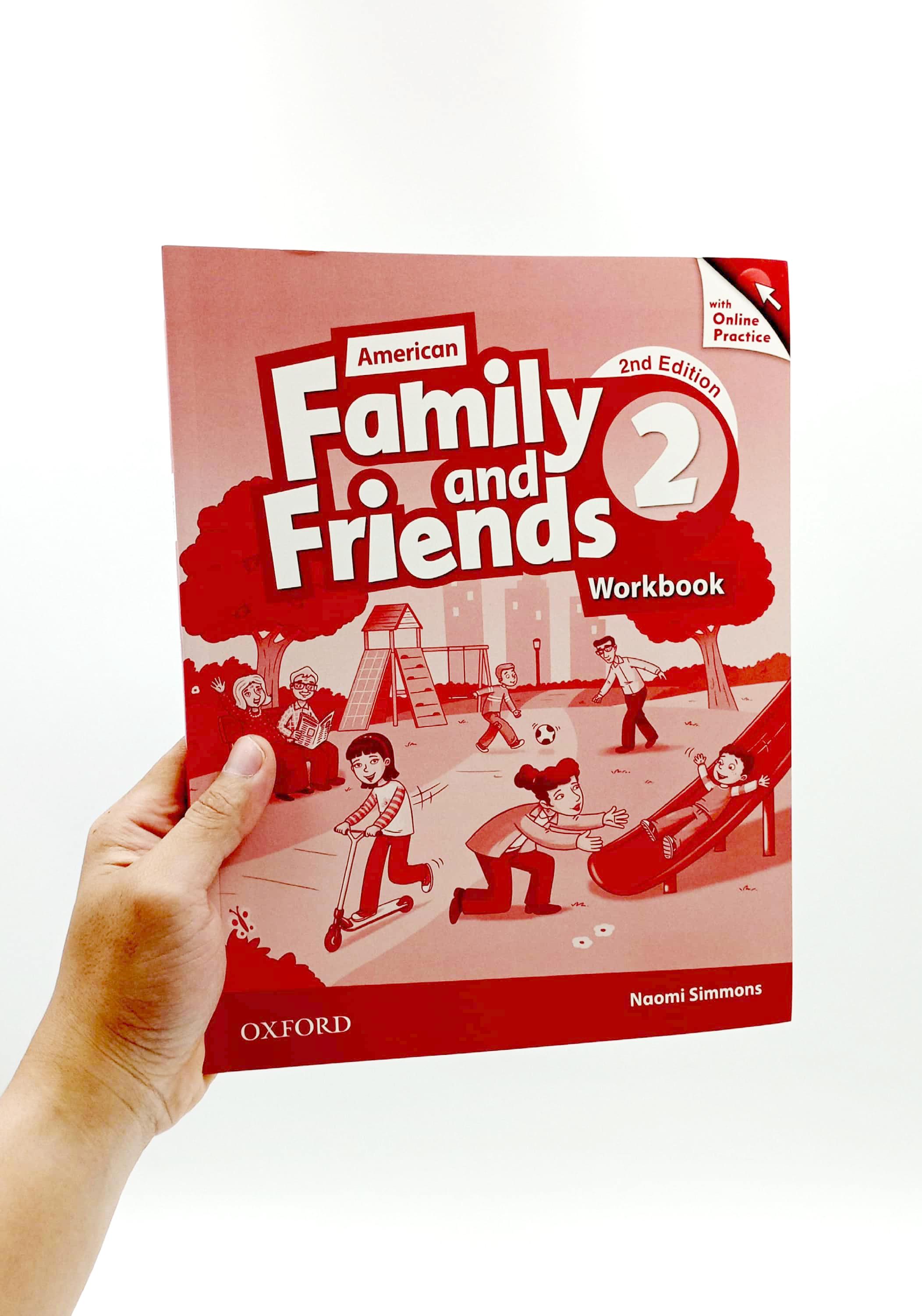 American Family And Friends Level 2: Workbook With Online Practice - 2nd Edition