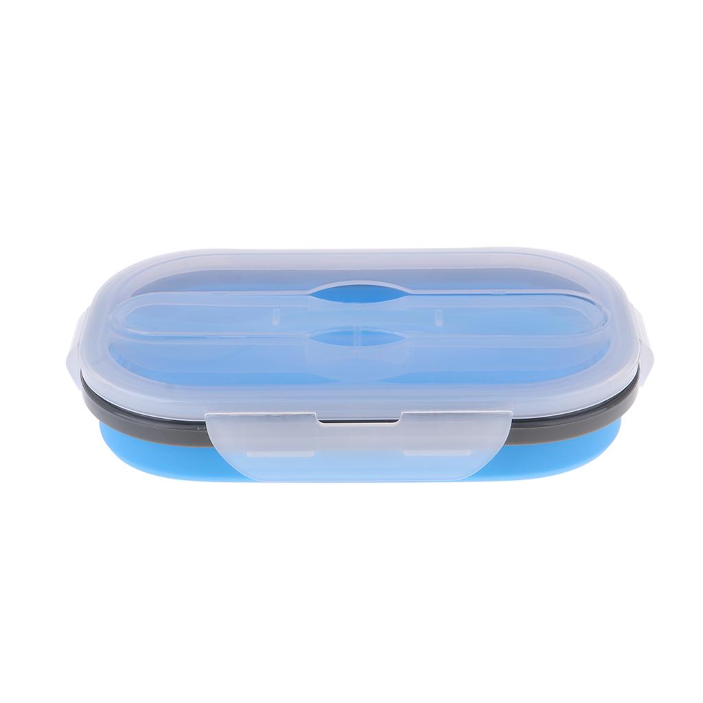 Collapsible Camping Bowl 850ml Outdoor Silicone Travel Bowl for Hiking, Lunch, Picnic Trip, Food-Grade, Space-Saving