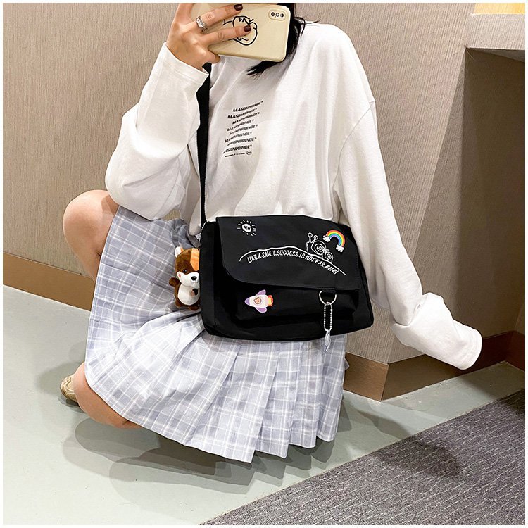 Túi Xách Nữ Thời Trang Ulzzang Đi Học, Đi Chơi, Túi Đeo Chéo Nhiều Màu Đựng Đồ Cỡ Lớn Nhiều Ngăn - OTV117 - Ope Store