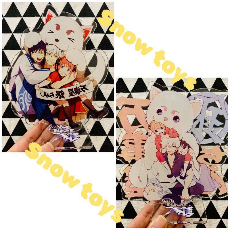 Mô Hình Tượng Standee Acrylic Mica - Gintama - Gintoki Shinpaᴄhi Kagura Otae Yamaᴢaki Kamui Katѕura Kondo -