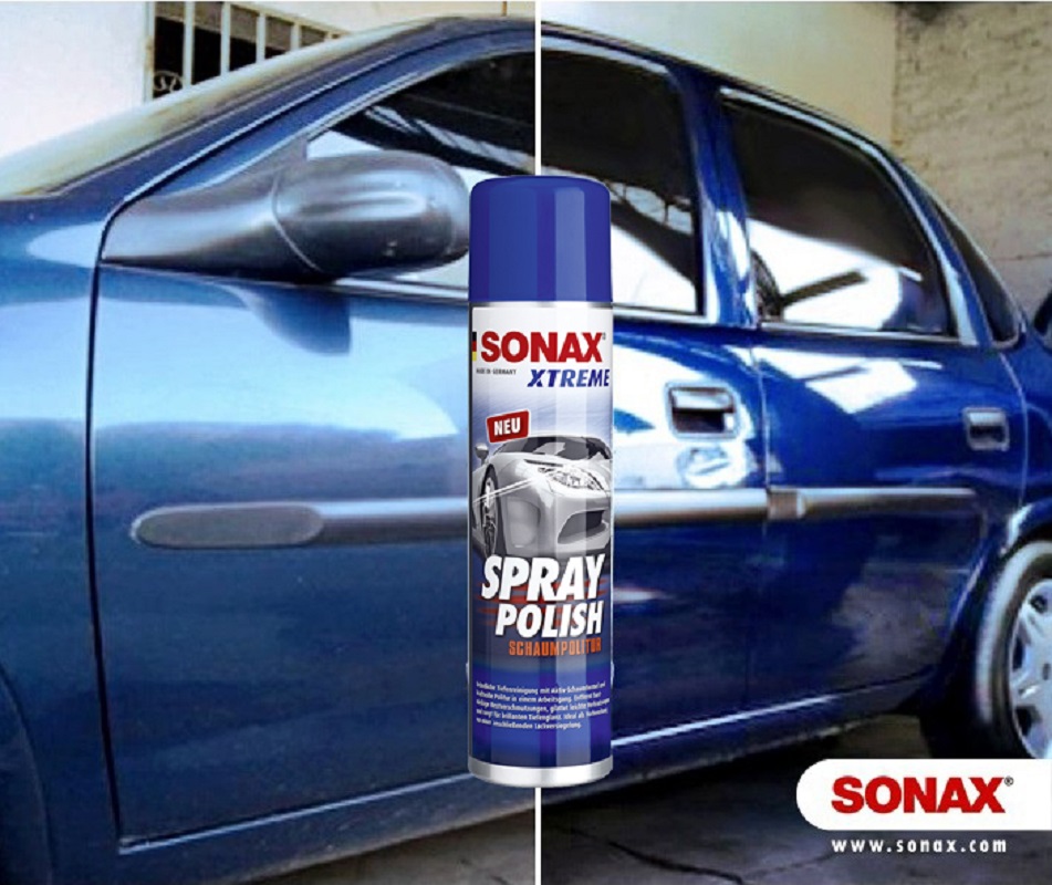 Đánh Bóng Sơn Xe Dạng Bọt SONAX Xtreme Spray Polish 241300 320ml