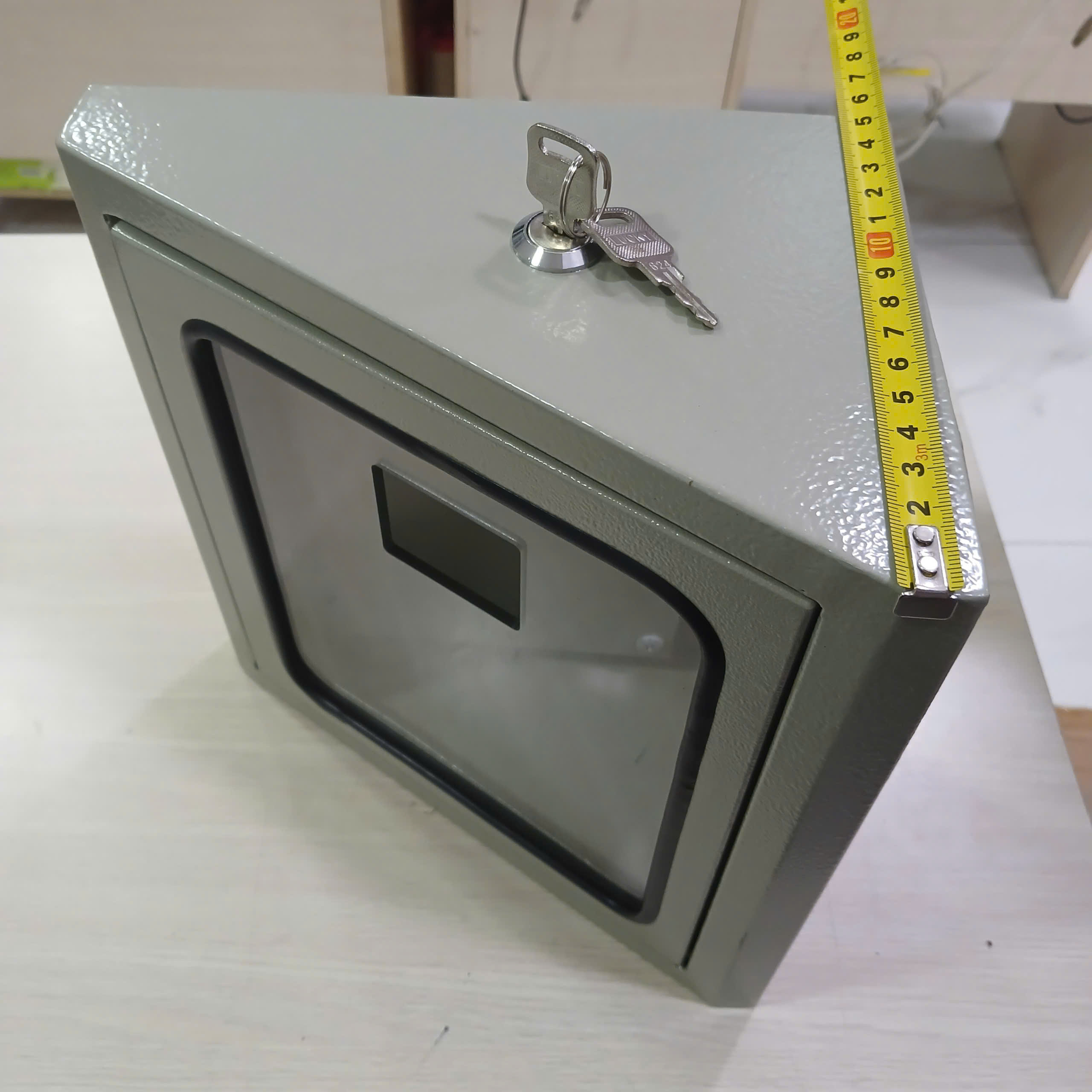Hộp bảo vệ máy chấm công nhận dạng khuôn mặt mẫu tam giác - Hàng nhập khẩu