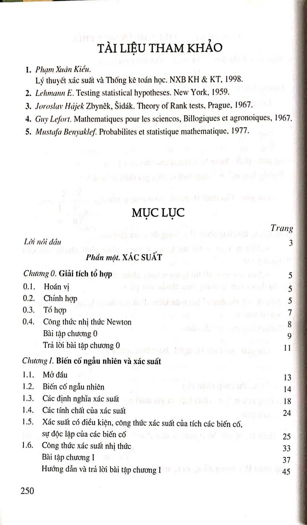 Giáo Trình Xác Suất Và Thống Kê