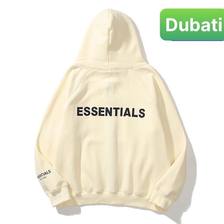 ÁO KHÓAT NỈ DÂY KÉO ESSENTIAL, ÁO HOODIE NAM NỮ PHONG CÁCH NHẬT BẢN SANG CHẢNH- DUBATI FASHION