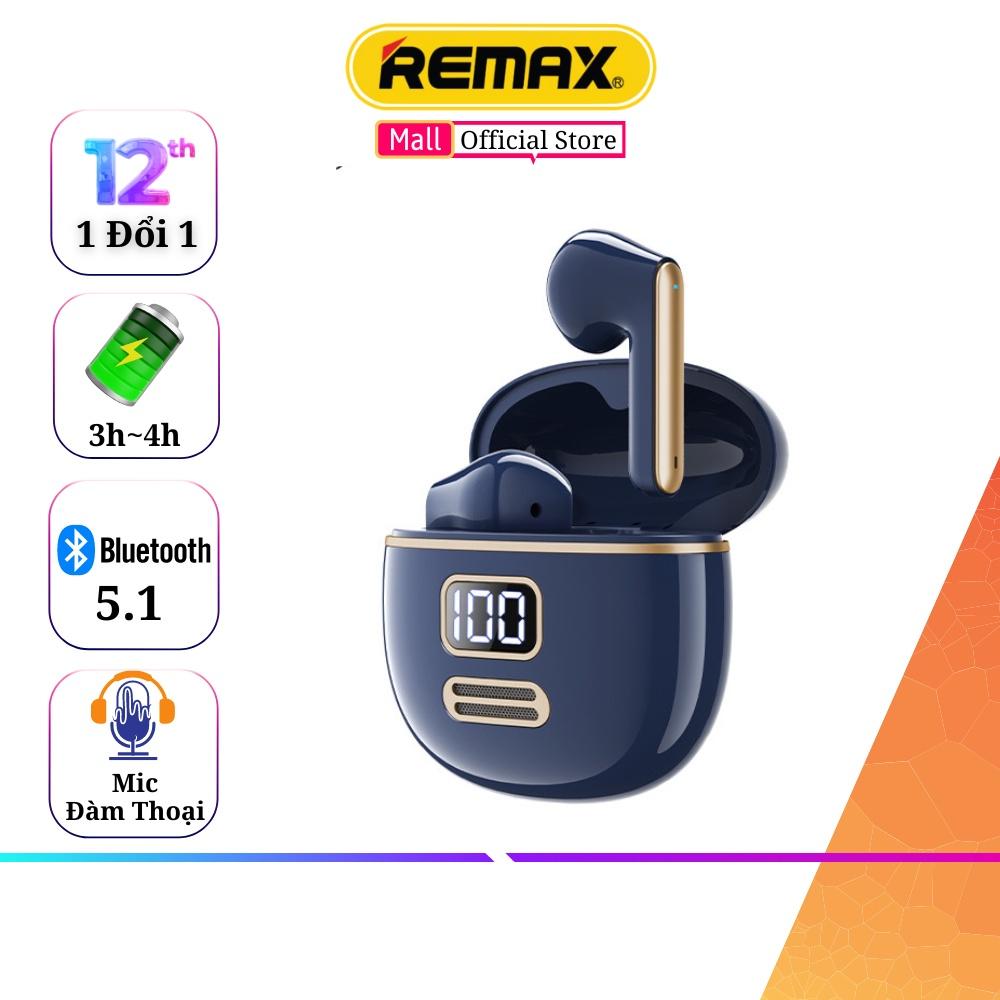 Tai nghe True Wireless Remax TWS-36 phong cách retro , Âm thanh sắc nét , sống động  - Hàng Chính Hãng Remax