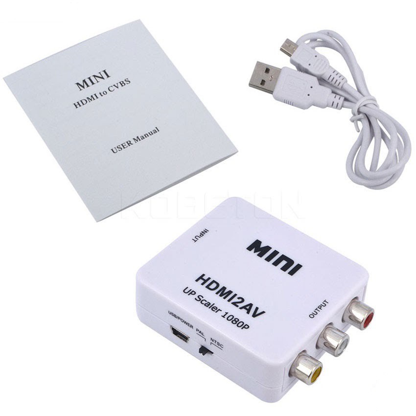 Bộ Chuyển Mini HDMI ra AV - JL