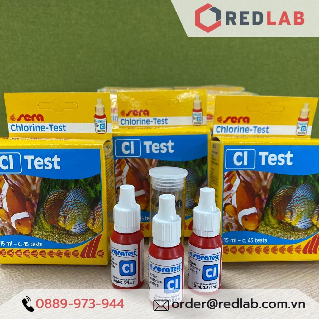 Test kit Clo Sera, đo nhanh Clorine sử dụng trong ao nuối tôm, cá giá tốt