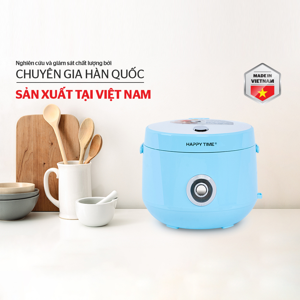 NỒI CƠM ĐIỆN 1.2L HAPPY TIME HTD8522G (Loại A) - Hàng Chính Hãng