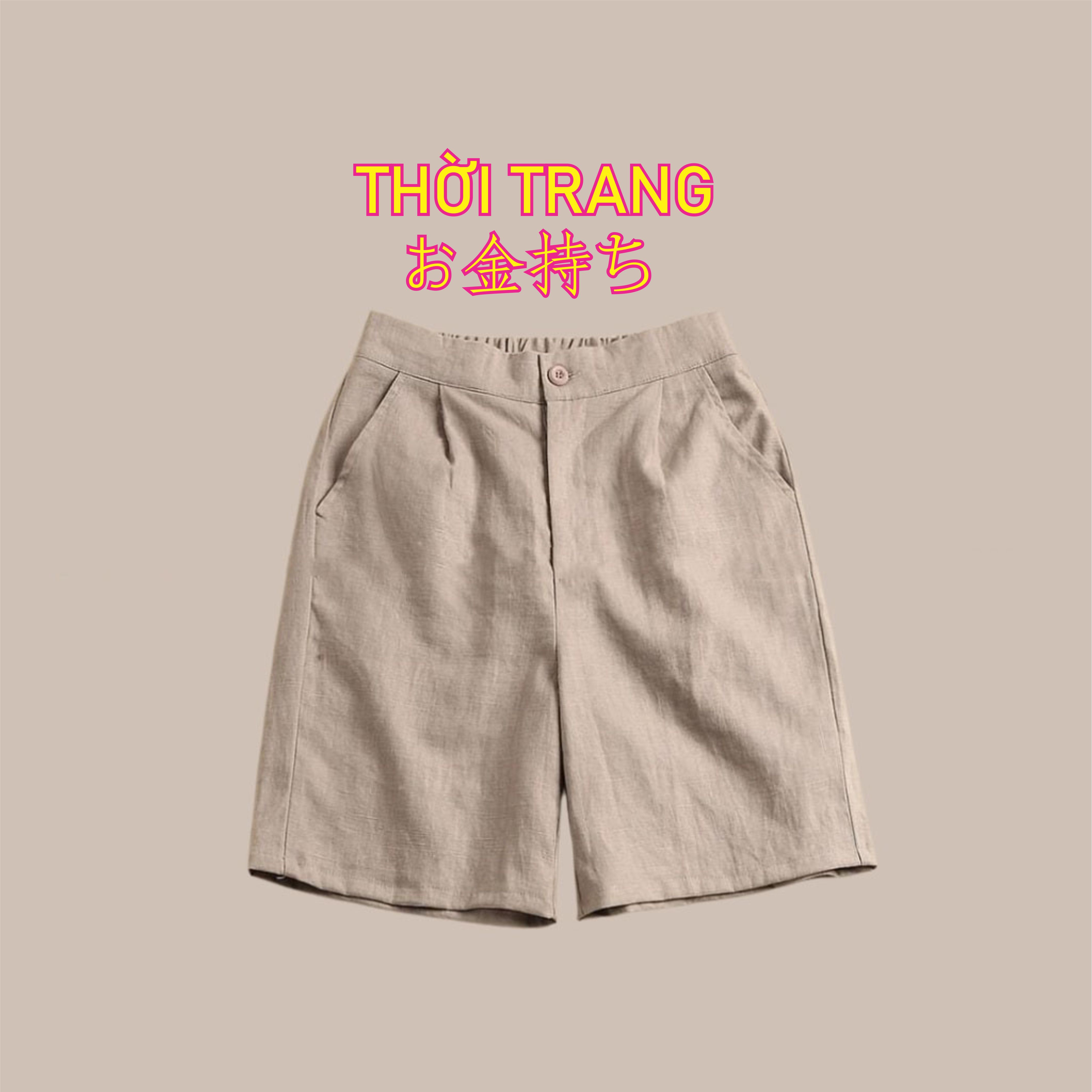 Quần đùi đũi siêu xinh, quần short đũi nữ 622