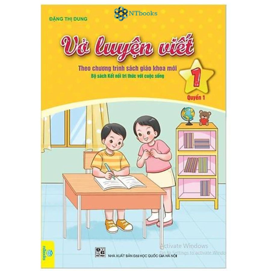 Combo 2 cuốn sách Vở Luyện Viết lớp 1 - Biên soạn theo chương trình Kết Nối