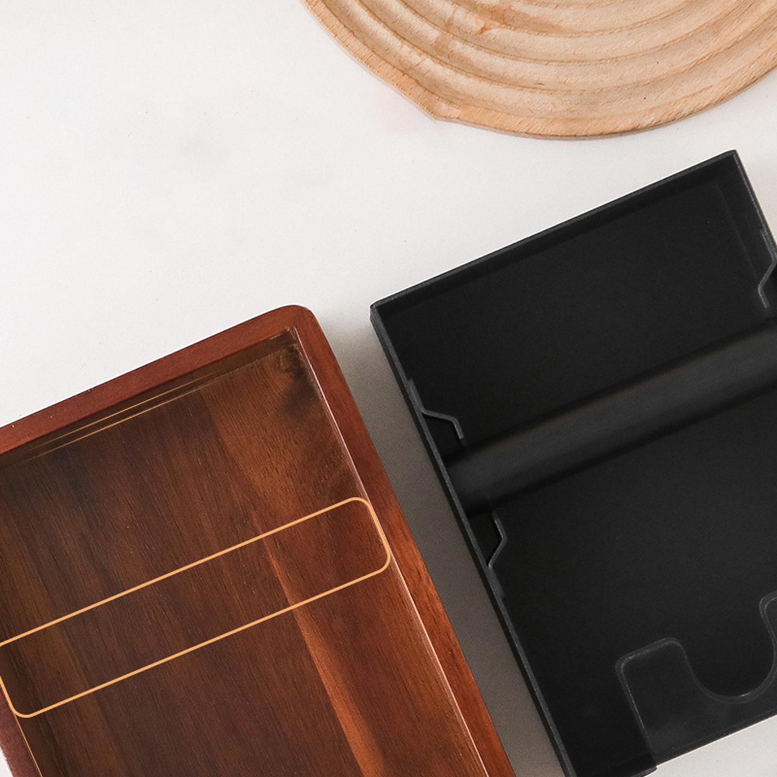 Wooden Residue Box for Coffee Trash Bin for Espresso Machine Accessories