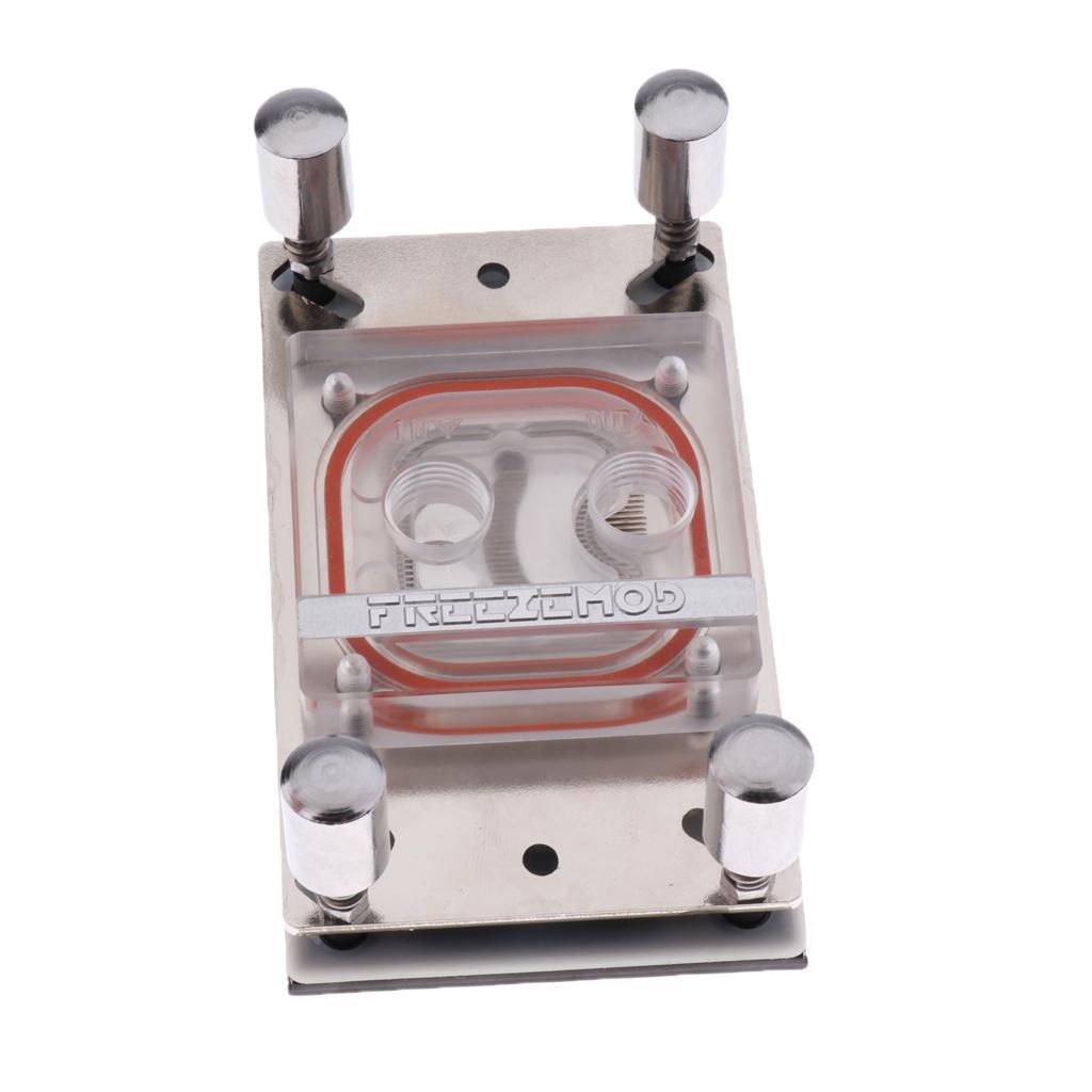 Acrylic CPU Water Cooling Block Metal Liquid   for  3/3+ /4