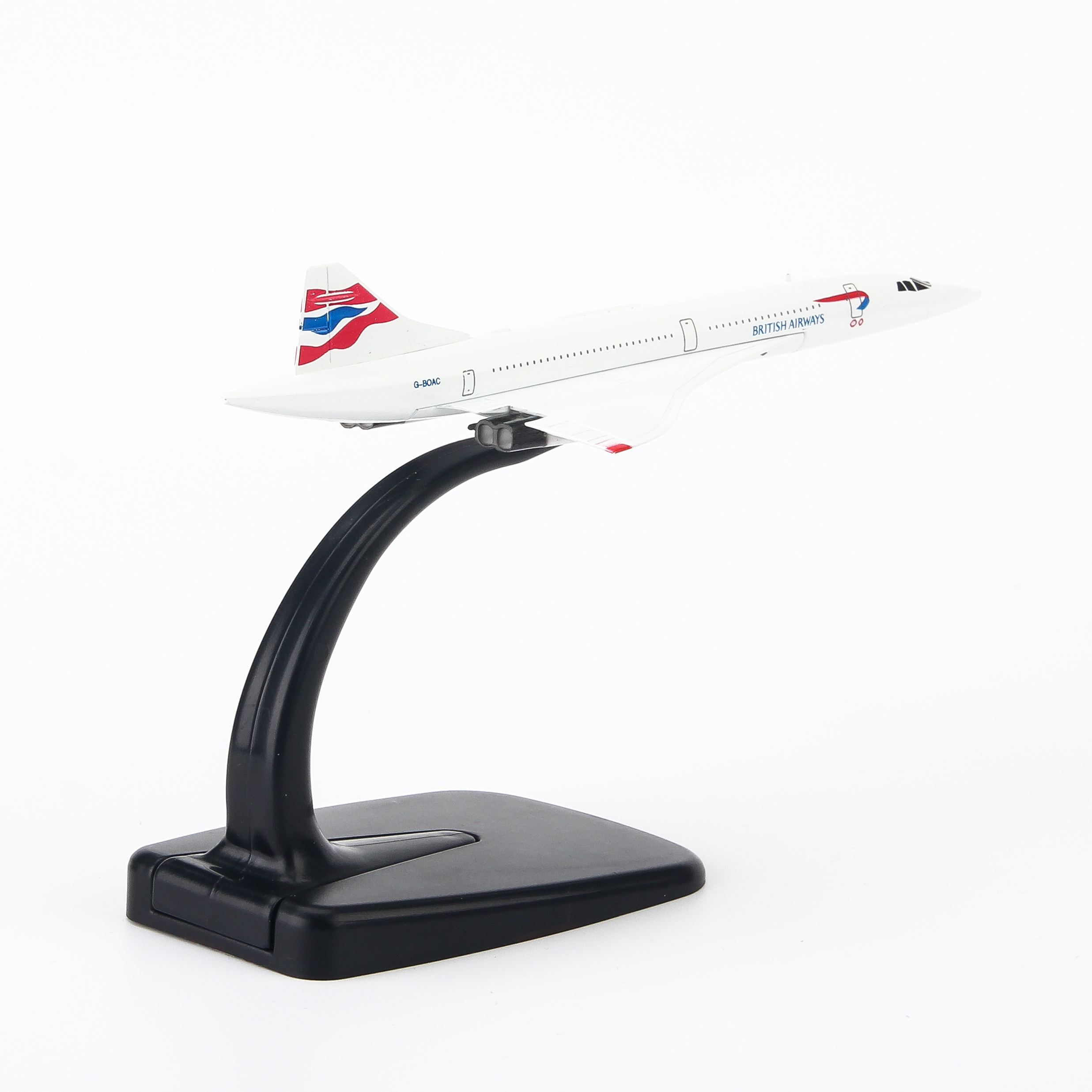 Mô hình máy bay Concorde British Airways 16cm MBMHS16