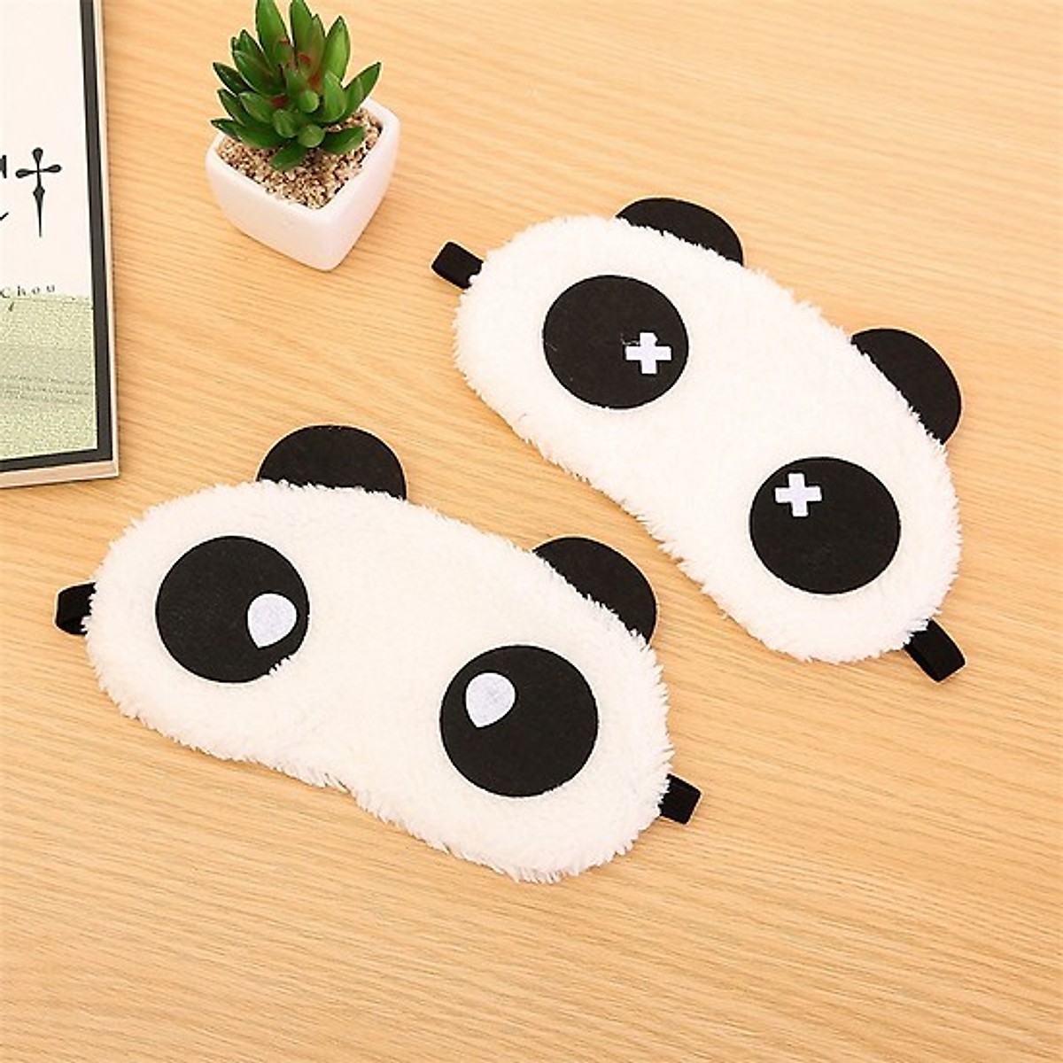 Tấm bịt mắt ngủ hình gấu panda, kiểu dáng dễ thương, ngộ nghĩnh