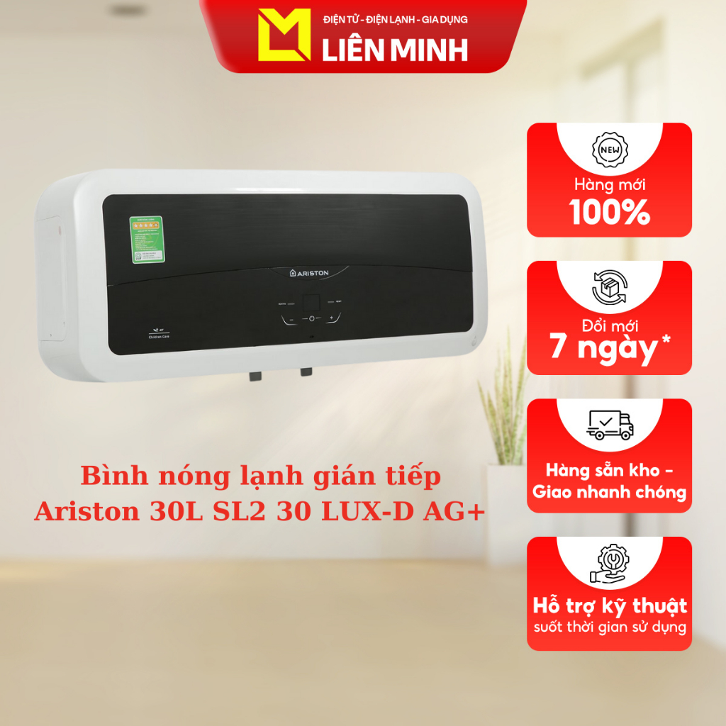 Máy Nước Nóng Ariston SL2 30 LUX WIFI (2500W)