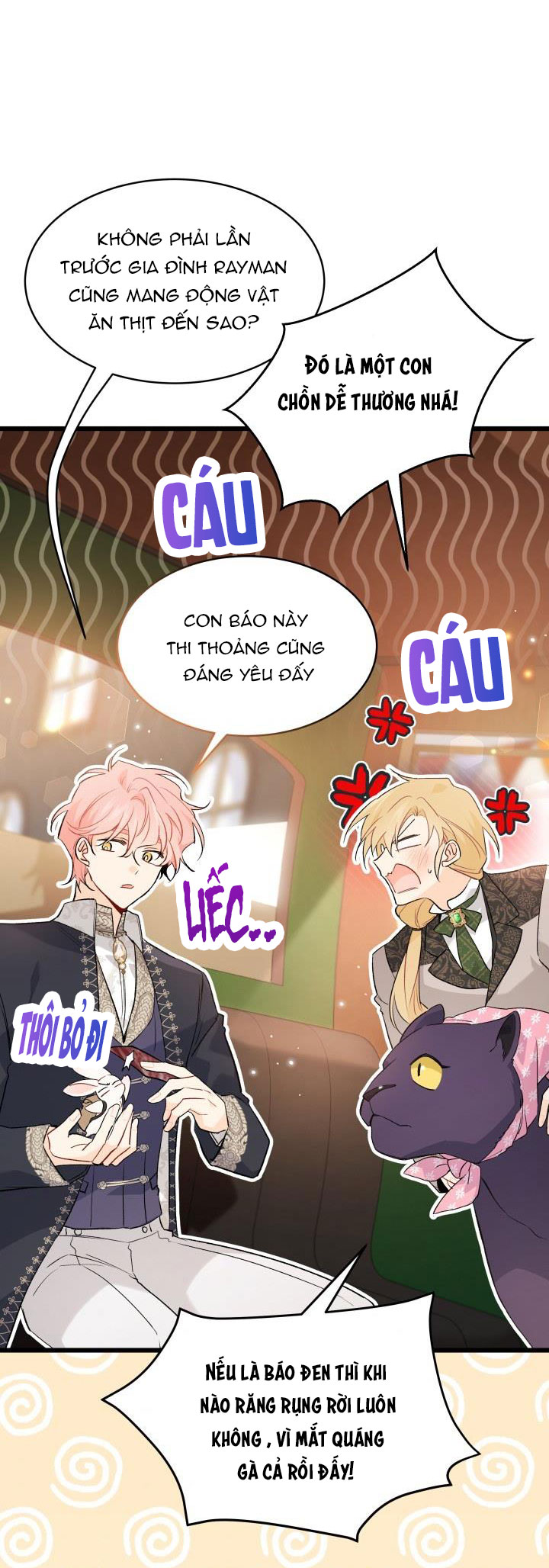 mối liên kết giữa báo đen và bé thỏ chapter 62 19