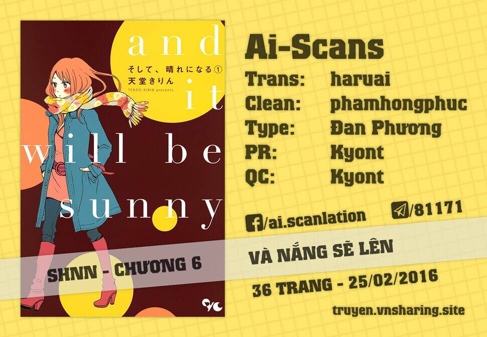 soshite, hare ni naru chapter 6 1