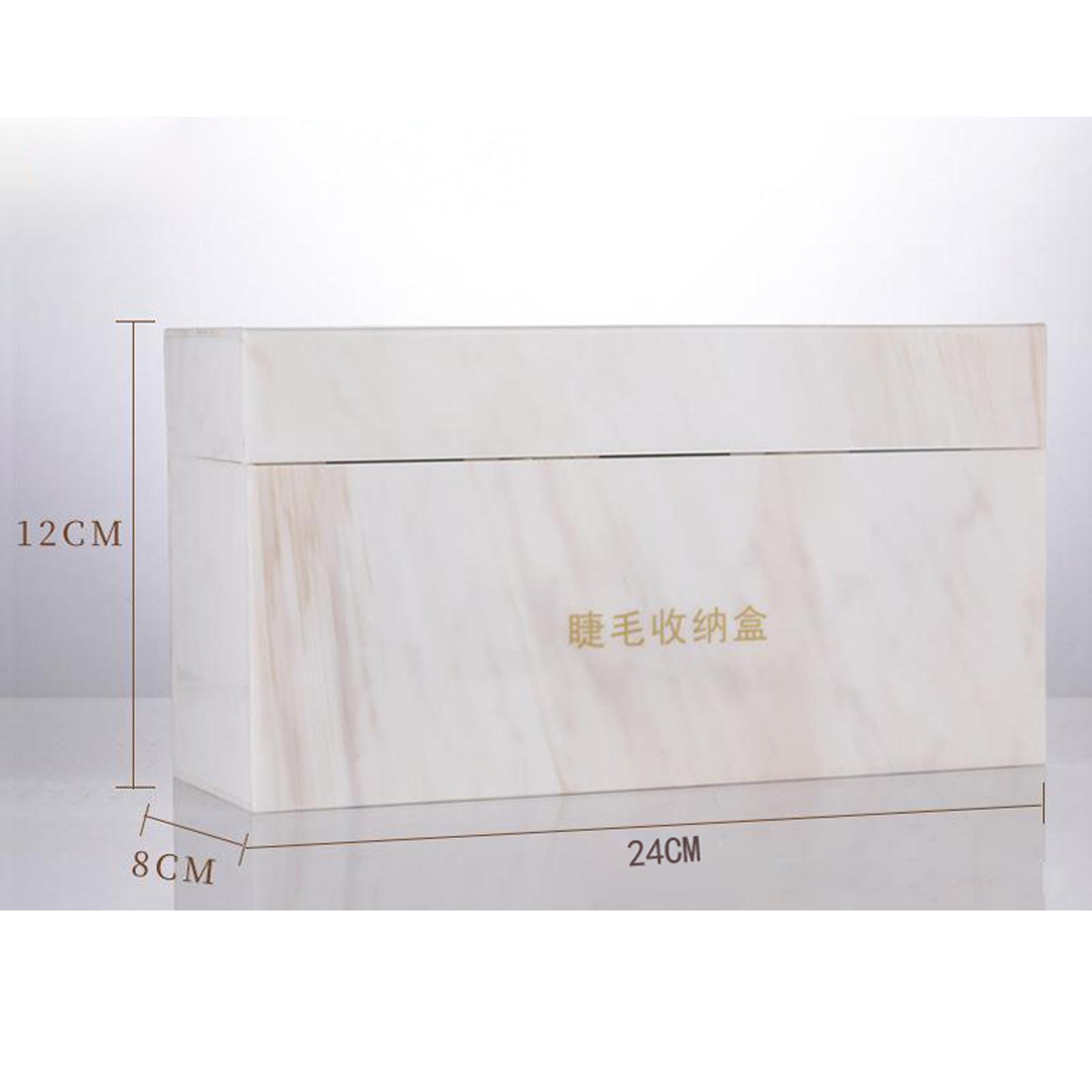 Acrylic Eyelash Storage Box makeup Salon Tool for Grafting 15 Layers